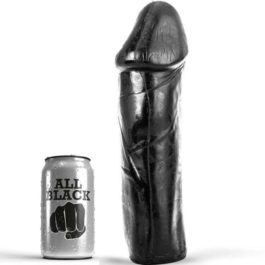 Dildo All Black con Gambo Solido - Sicuro e Intensamente Noir